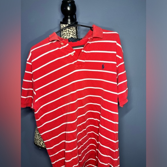 Polo Ralph Lauren Other - Ralph Lauren Polo Red And White Striped Top